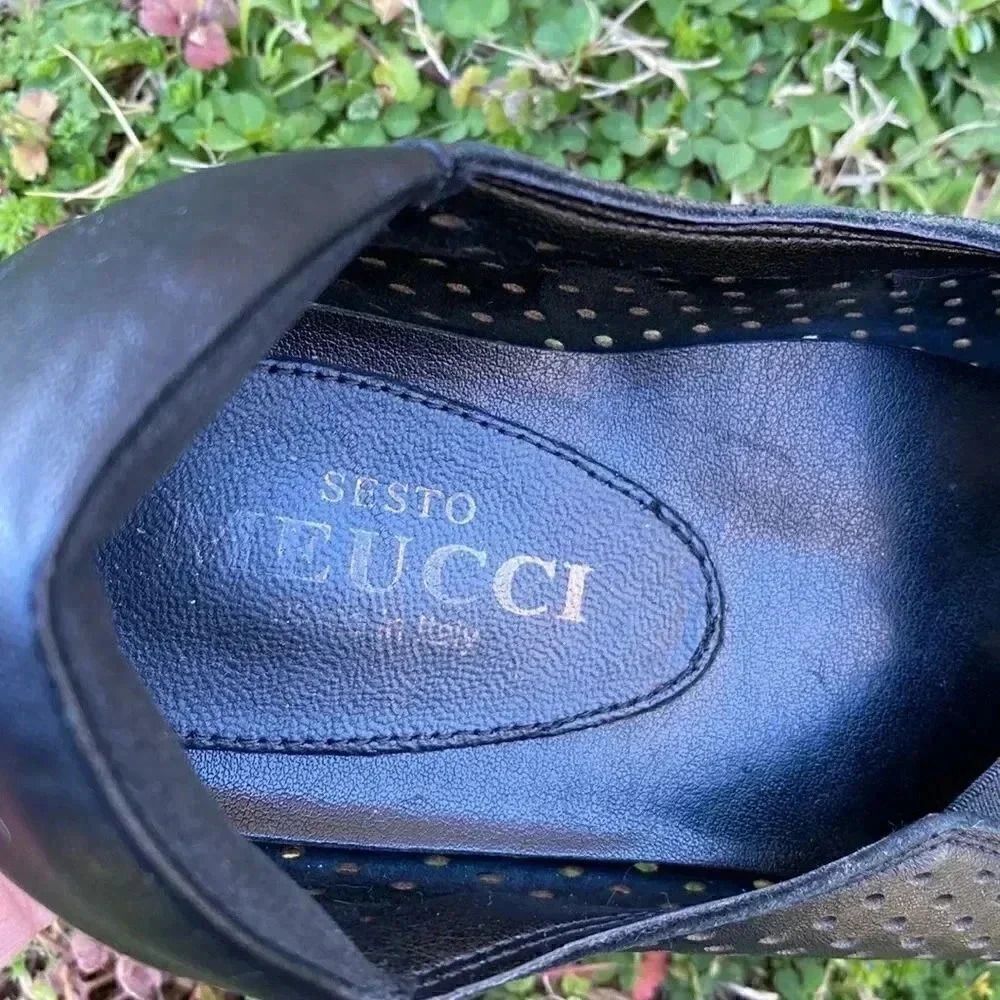 Sesto Meucci Woven Leather Shoes - Picture 6 of 13